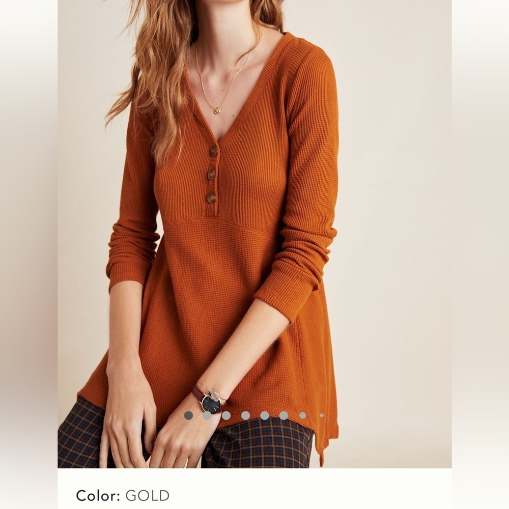 Anthropologie Honey Tunic